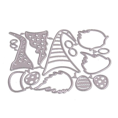 Thème De Noël Découpes De Matrice En Acier Au Carbone En Relief Découpes Pour La Fabrication De Cartes-Cadeaux