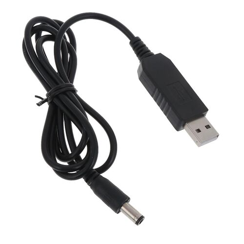 Câble de conversion Step-up USB vers DC5.5x2.1mm Régulateur de puissance Câble de charge