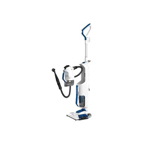 Polti Vaporetto 3 Clean - Nettoyeur vapeur/aspirateur - balai/à main (2-en-1) - sans sac - bleu
