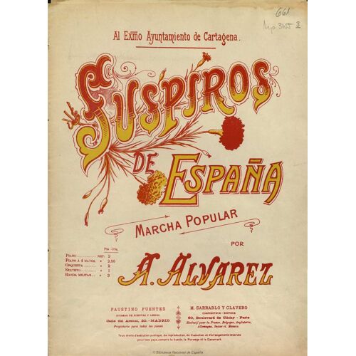 A. Alvarez - Suspiros De Espana- Pasodoble