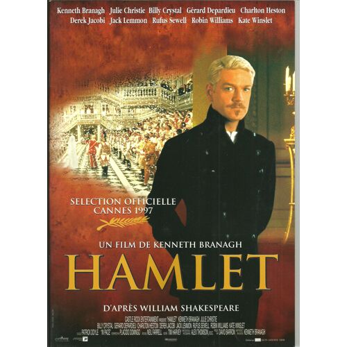 Hamlet -Dossier De Presse- Kenneth Branagh, Gérard Depardieu, Kate Winslet, Julie Christie