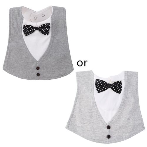 Soft Baby Bandana Bibs Drooling And Teething 4 Layers Bow Tie Apparel Access