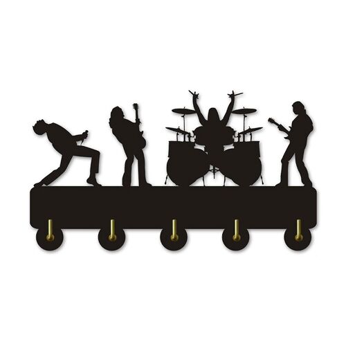 Drum Wall Hooks Wall Door Vêtements Manteau Hat Hanger Key Holder Drummer Gift