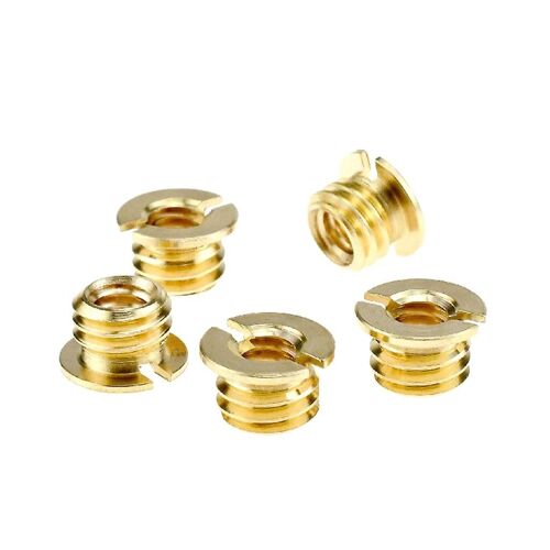 5pcs 1/4 pouce à 3/8 pouces convertir adaptateur à vis réducteur douille convertisseur