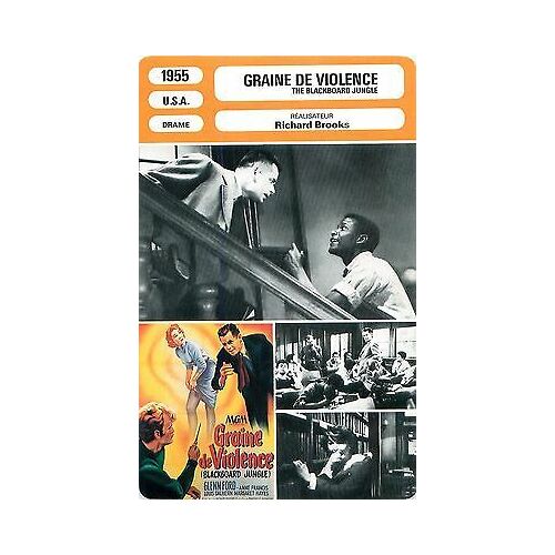 Fiche Monsieur Cinema Graine De Violence