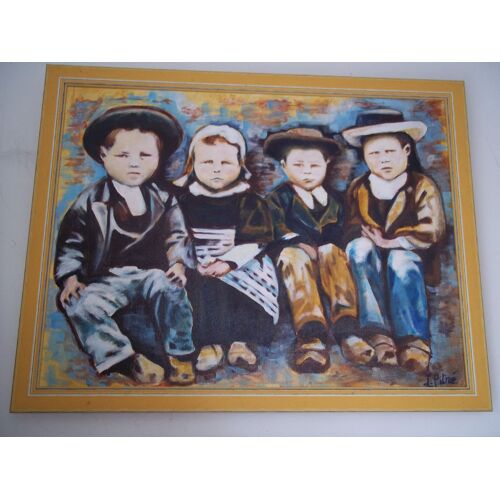 Bretons Toile Acrylique