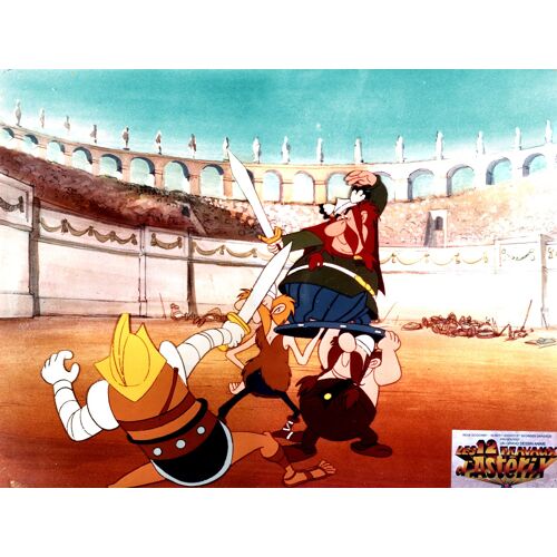 Les 12 Travaux D'astérix - Photo Exploitation De 1976 (40,5 X 30,5 Cm)