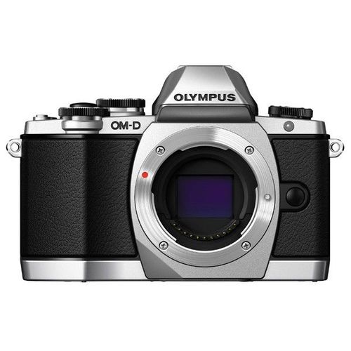Olympus OM-D E-M10 - Appareil photo numérique - sans miroir - 16.1 MP - Quatre tiers - 1080p - corps uniquement - Wi-Fi - argent