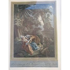 La Nuit, De Pq. Baudouin Et Gravé Par E. De Ghende