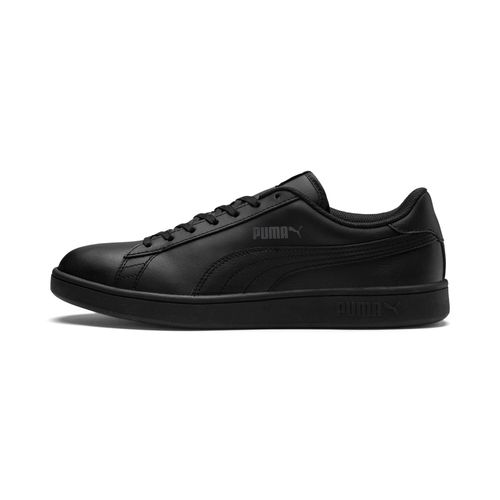 Baskets Noires Garçon Puma Smash V2 L - 37 1/2