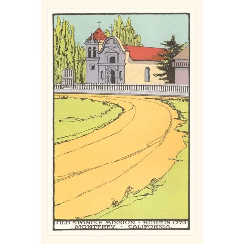 Vintage Journal Mission At Monterey