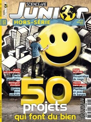 Science Et Vie Junior Hors Série 103 : 50 Produits Qui Font Du Bien, Patch Anti-Paludisme....