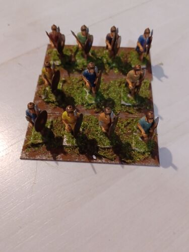 Lot De Figurines Metal Infanterie Romaine Periode Antique 25mm