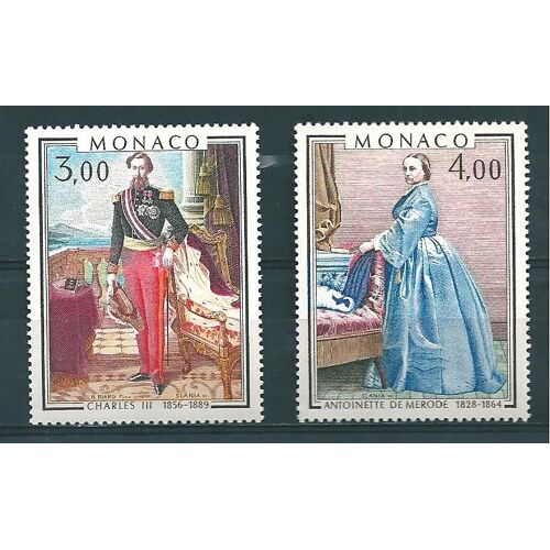 Monaco N° 1196 & 197