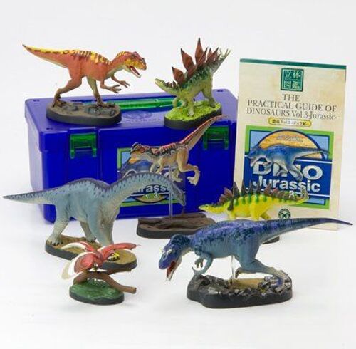 Colorata Discover Dinosaurs Dino Cretaceous No.3 Real Figure Box (Japan Import)