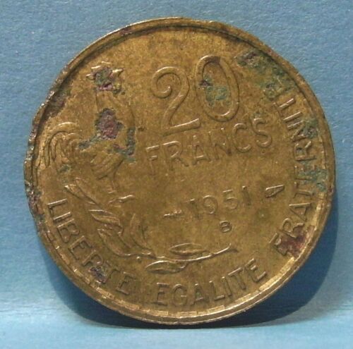 Pièce De 20 Francs  G. Guiraud - France - 1951 B