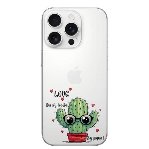 Coque Pour Iphone 16 Pro Max Cactus Kawaii