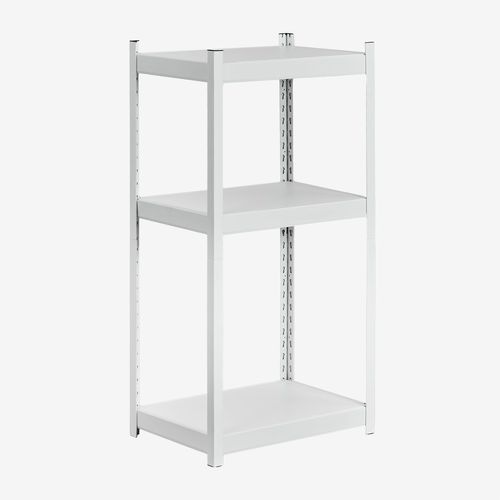 Etagère En Acier À 3 Étagères (120x60 Cm) Crenzi Blanc