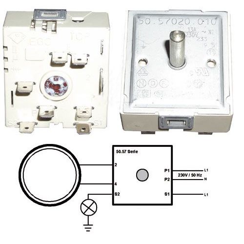 5729961. DOSEUR D'ENERGIE GAUCHE 13A-230V divers