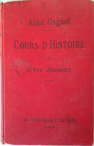 Cours D'histoire : Histoire De La Grèce Ancienne