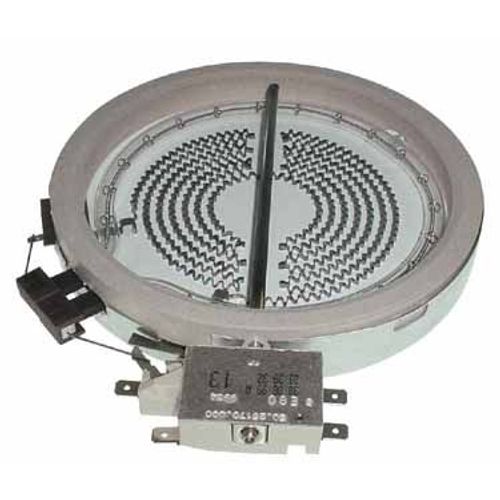 481231018901. FOYER HALOGENE D145MM 1200 WATTS BAUKNECHT