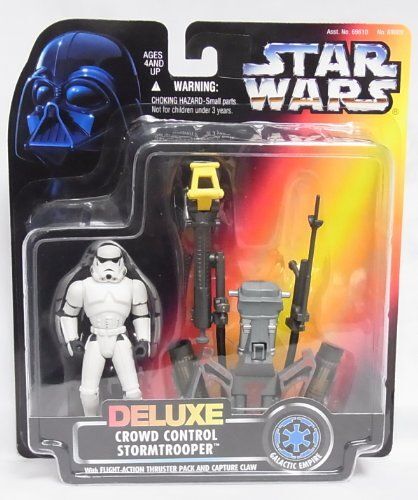 Star Wars Deluxe Figure Crowd Control Storm Trooper (Japan Import)