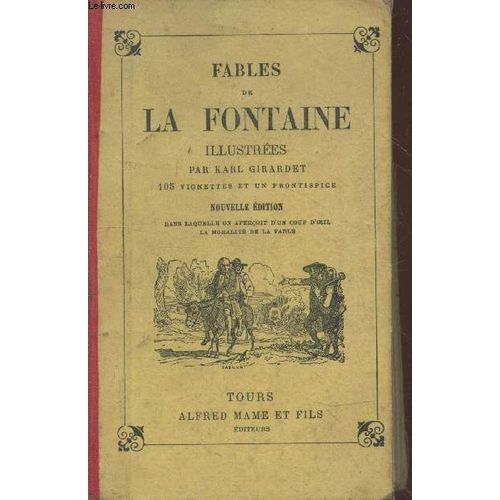 Fables De La Fontaine Précédées De La Vie D Esope