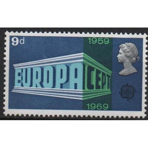 Royaume-Uni Timbres Europa 1969