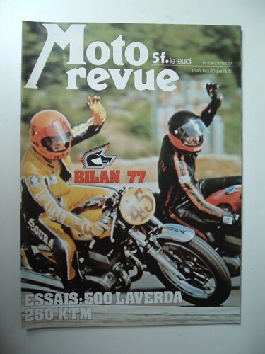Moto Revue N° 2342 - Laverda 500 -Ktm 250  Gs-Barry Sheene 2342