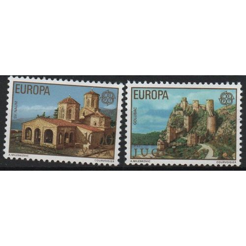 Yougoslavie Timbres Europa 1978