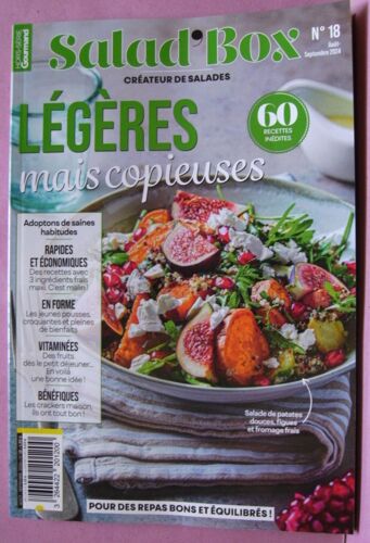 Gourmand Hors Série - Salad' Box Légères Mais Copieuses -Aout / Septembre 2024 - N° 18