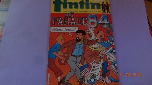 Journal De Tintin Numéro 452 Du 08 Mai 1984