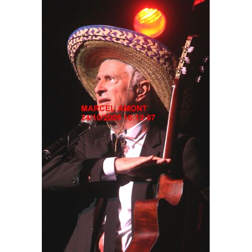 Photo 13x19cm Chanteur Francais Marcel Amont Qualité Pro Papier Brillant
