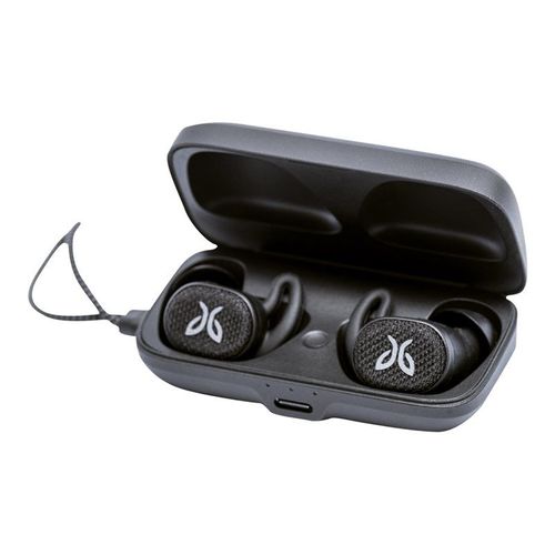 Jaybird Vista 2 - Écouteurs sans fil avec micro - intra-auriculaire - Bluetooth - Suppresseur de bruit actif - isolation acoustique - noir