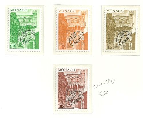 Monaco N° Préo 46 À 49
