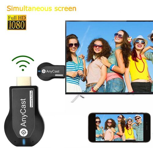 Dongle récepteur TV M2 Plus Miracast AirPlay DLNA 2.4G + 5G sans fil pour iOS et Android