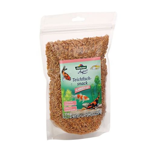 Dehner Aqua Snack De Nourriture Pour Poisson De Bassin Gammarus 110 G