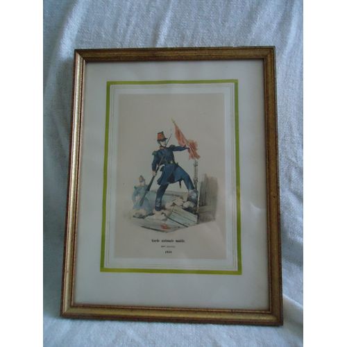 Lot De Gravures Anciennes Authentiques