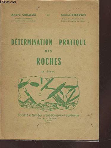 Détermination Pratique Des Roches (6eme Édition)
