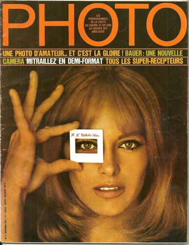 Revue Photo N° 3 - Novembre 1967 (Couverture : Nathalie Delon Par Jean-Marie Périer)