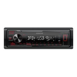 Kenwood KMM-DAB307 - Automobile - récepteur numérique - intégrée dans le tableau de bord - DIN unique - 50 Watts x 4