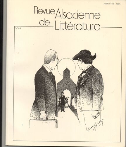 Revue Alsacienne De Litterature De 1995 N°49 49 