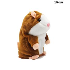 Interesting Talking Hamster Plush Animal Doll Sound Walking Speech Recording