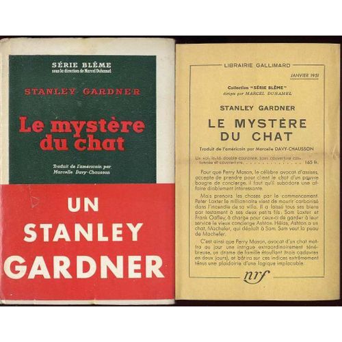 Le Mystère Du Chat - Série Blême N°17 - Service De Presse + Prière D'insérer + Bandeau