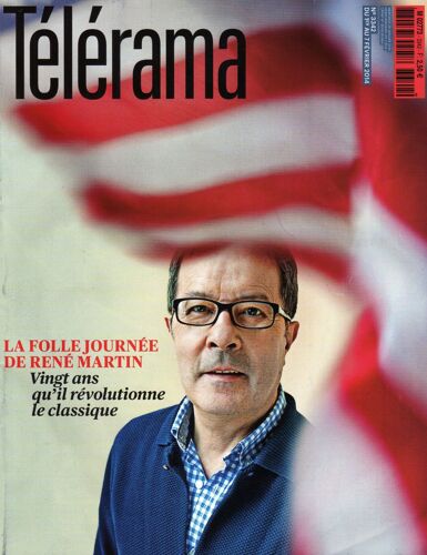 Télérama 3342:René Martin.La Folle Journée.Willem.Vincent Macaignealexandre Longo.