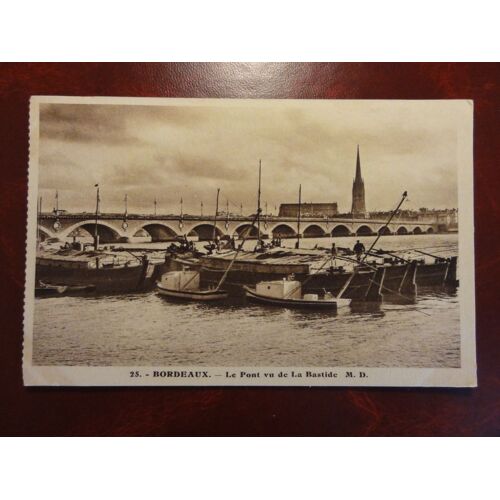 Bordeaux, Le Pont Vu De La Bastide