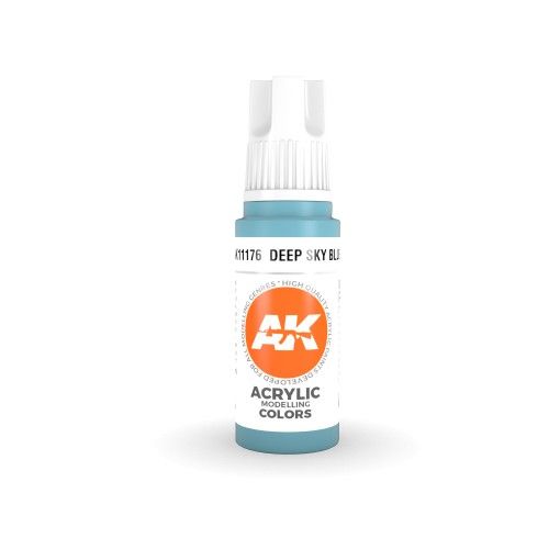 Ak Interactive Ak11176 Deep Sky Blue 17ml-Ak Interactive Ak11176 Deep Sky Blue 17ml (Ak Interactive)