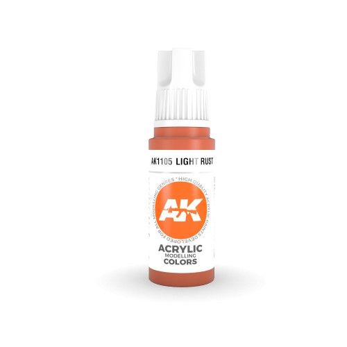 Ak Interactive Ak11105 Light Rust 17ml-Ak Interactive Ak11105 Light Rust 17ml (Ak Interactive)