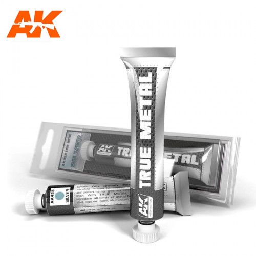 Ak Interactive Ak458 True Metal Silver-Ak Interactive Ak458 True Metal Silver (Ak Interactive)