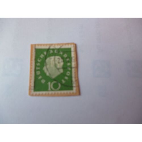 Timbre "Allemagne ::Deutsche Bundespost : 10."